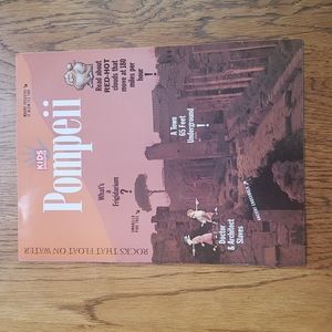 Vintage 90s Kids Discover Magazine Pompeii Volume 5 Issue 7